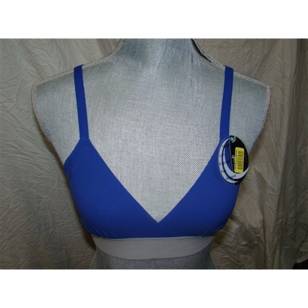 NWT Half Moon S Active Mod Movement Triangle Sports Bralette Blue 113744